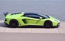 Ngắm bản độ Lamborghini Aventador “ong bắp cày xanh“
