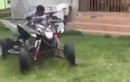 Sốc với màn drift điêu luyện của bé 5 tuổi bên môtô ATV