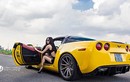 Chevrolet Corvette hàng độc sánh đôi với “công chúa Tattoo“