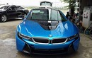 Siêu xe BMW i8 tại Hà Nội "xuất viện" sau tai nạn nát đầu