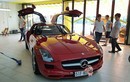 Siêu xe "cánh chim" Mercedes SLS AMG 12 tỷ trên phố Việt 
