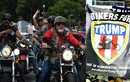 Hàng nghìn dân chơi môtô Harley-Davidson ủng hộ Trump