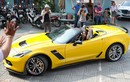 Trà Ngọc Hằng cầm lái siêu xe Chevrolet Corvette tiền tỷ 