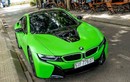 BMW i8 màu xanh xuất hiện ở Sài Gòn