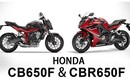 Honda "trình làng" cặp đôi môtô CBR650F và CB650F 2017