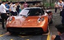 Minh Nhựa “cưỡi thần gió” Pagani Huayra 80 tỷ... trong sân