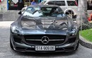 Mercedes SLS giá 14 tỷ nhà chồng Hà Tăng trên phố Sài Gòn