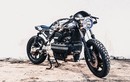 BMW K100 độ Cafe racer rằn ri phong cách "bộ đội"