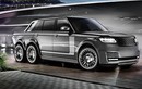 Xe bán tải Range Rover 6 bánh phong cách du thuyền