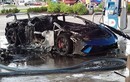 Lamborghini Huracan cháy trơ khung sau hành trình siêu xe