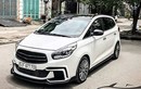 Xe giá rẻ Kia Rondo độ bodykit siêu hầm hố ở Sài Gòn