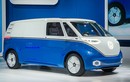 Volkswagen "nhá hàng" xe van điện tự lái I.D. Buzz Cargo