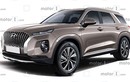 Xe SUV cơ bắp 8 chỗ - Hyundai Hyundai Palisade lộ diện 