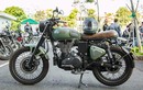 Xe môtô giá rẻ Royal Enfield Classic 500 độ chất ở Sài Gòn