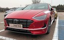 Hyundai Sonata 2020 mới lần đầu tiên lăn bánh trên phố