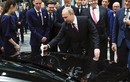 Tổng thống Putin "cưỡi" xe bọc thép Aurus thăm nhà máy Mercedes