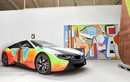 Ngắm siêu xe BMW i8 sơn nghệ thuật độc nhất thế giới