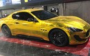 Dân chơi Hà thành "dát vàng" Maserati GranTurismo giá 12 tỷ