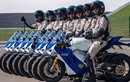Cảnh sát Abu Dhabi tuần tra bằng siêu môtô Ducati Panigale V4 R 
