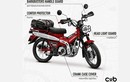 Chi tiết Honda Cub CT125 phiên bản dành cho "phượt thủ"