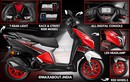 TVS NTORQ 125 Race XP - xe ga công nghệ cao chỉ 27 triệu đồng