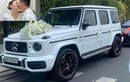 Phương Trinh Jolie được chồng "cưỡi" Mercedes-AMG G63 sang rước dâu