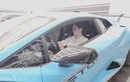 Vợ mới "vua cá Koi" khoe ảnh ngồi Lamborghini Huracan STO của ông anh