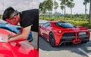 Video: Tống Đống Khuê trổ tài drift trên siêu xe Ferrari 458 Italia
