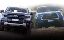 Ford Ranger tại Việt Nam bán hơn "đối thủ" Toyota Hilux gần 1.100 xe