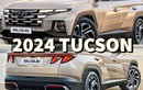 Hyundai Tucson 2024 lộ diện, thêm bản hybrid tiết kiệm xăng