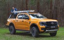 Vách ngăn "tự chế" giúp tối ưu không gian thùng xe Ford Ranger