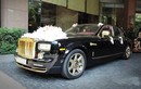 Rolls-Royce Phantom mạ vàng làm xe hoa tại Hà Nội