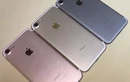 Ảnh cực nét của iPhone 7 vàng hồng, vàng gold và xám đen