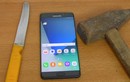 Tra tấn Galaxy Note 7 phũ phàng bằng búa và dao 