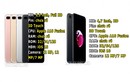 So sánh thiết kế, cấu hình của iPhone 7 và iPhone 7 Plus