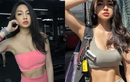 Hot girl gym với vẻ đẹp nóng bỏng, ai cũng nhầm là con lai