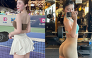 Hot girl Pickleball với loạt ảnh khoe dáng phòng gym cực nuột