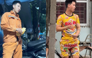 Ông chồng phụ vợ bán xôi viral cõi mạng vì outfit đi làm