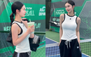 “Nữ thần thanh xuân” Jun Vũ khoe dáng kín đáo trên sân pickleball