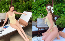 Chị gái Thiều Bảo Trâm “đẹp không tì vết” khi diện bikini khoe dáng