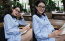 Bạn gái Văn Thanh khoe ảnh được “anh da đen” lăn xả chụp cho