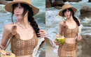 Hot girl FAPtv Thúy Kiều khoe dáng không tì vết bên biển