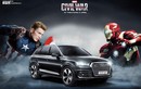 Dàn xe Audi "đại náo" siêu phẩm Captain America phần 3