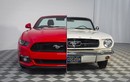 Ford “cưa đôi” Mustang 1965 và 2015 ghép thành xe độc