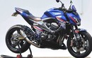 Chi cả trăm triệu độ Kawasaki Z800 Captain America 