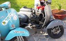 “Quái vật” scooter Vespa độ máy Honda CB750 độc nhất VN