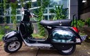 "Soi" xế nổ Piaggio Vespa PX 125 độ đậm chất Hà Nội