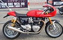 Xế hoài cổ Triumph Thruxton R “độ khủng” tại Đà Nẵng