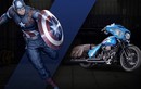 Dàn xế nổ Harley-Davidson phong cách siêu anh hùng Marvel