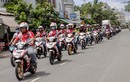 Gần 100 “xế nổ” Yamaha Exciter diễu phố Sài Gòn